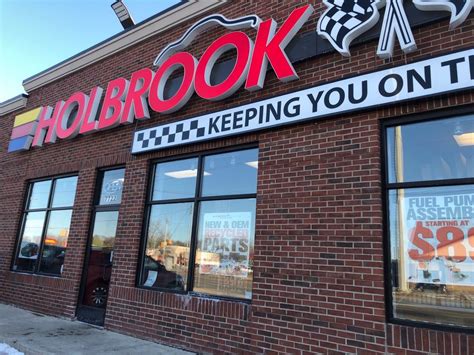 Holbrook auto - Holbrook Auto Parts provides used and new auto parts for almost every car make and model. Dedicated to honesty and integrity, we back up our products with a satisfaction guarantee or you get your money back. Holbrook Auto Parts is family owned and operated, and has 75 years in business. We are open six days a week …
